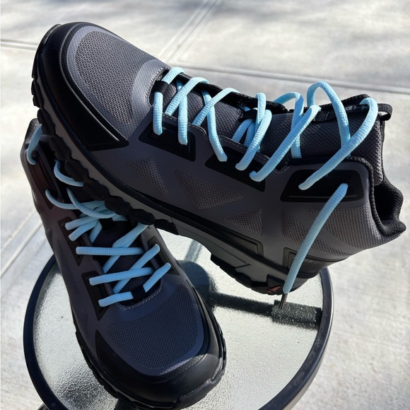 GH Bass Outdoor Boots with Light Blue Accents New With Tags 99.00 - Picture 3 of 14